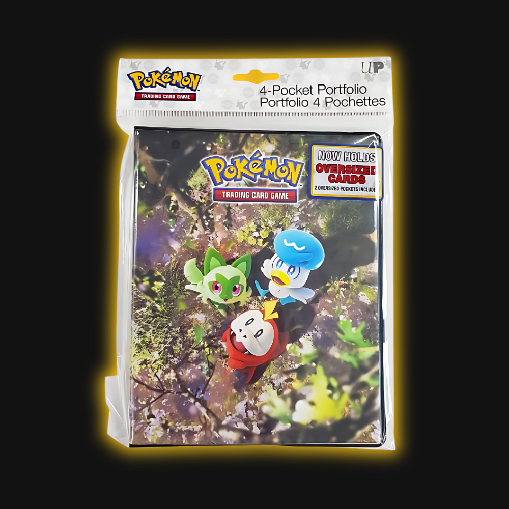 Pokémon TCG – 4-Pocket Binder Portfolio (REQUIRES BOX SHIPPING)