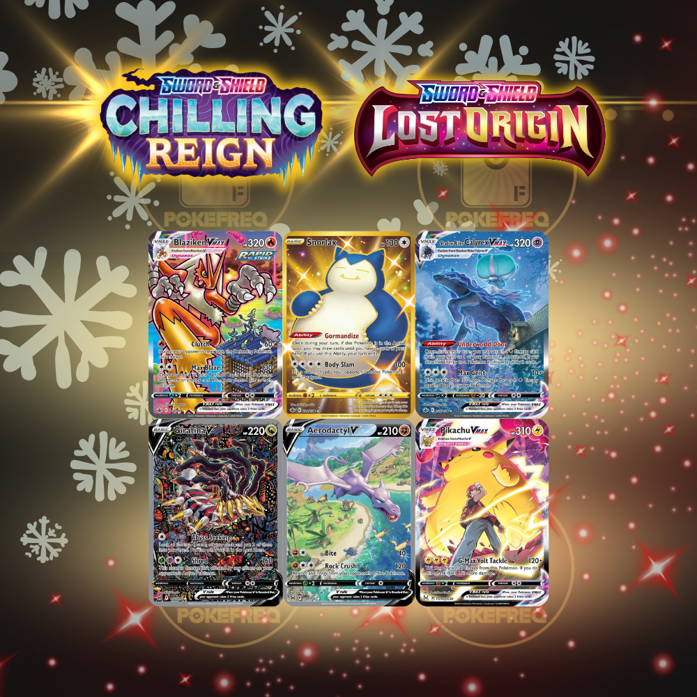 LIVE BREAK - Lost Origin & Chilling Reign Blister Pack (with Arceus or Darkrai Pin)