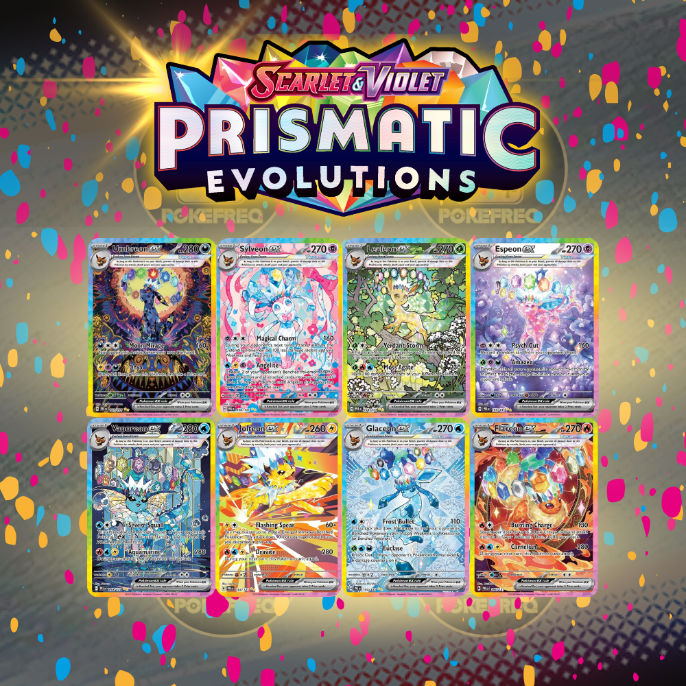 LIVE BREAK - Prismatic Evolutions Booster Pack