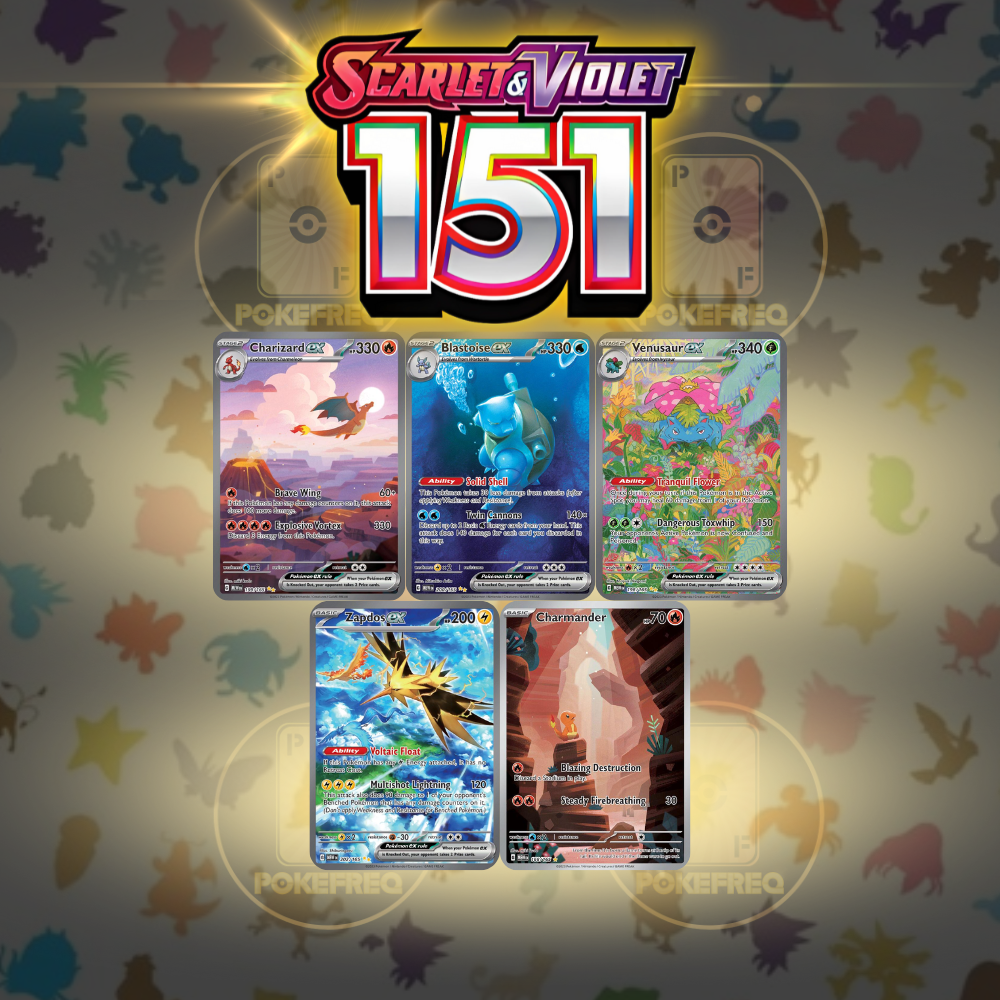 LIVE BREAK - x6 Scarlet & Violet 151 Booster Pack